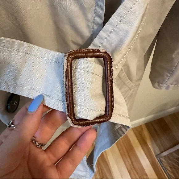 Weekend Max Mara Light Beige Trench Coat - Picture 7 of 9